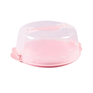 Magideal - Portador De Pasteles Con Mango Plegable, Bandeja Para Servir, Soporte Para Pasteles, Almacenamiento De Pasteles, Recipiente Para Cupcakes, Caja , 8 Pulgadas