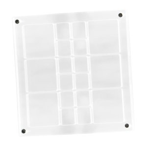 Magideal - Contenedor De Almacenamiento Con Forma De Concha, Caja De Exhibición De Concha Acrílica, Organizador De Artesanías Pequeñas, Estuche De Exposición Tra