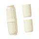 thumbnail image 1 of Contenedor De Cepillo De Dientes, Estuche Portátil Para Guardar Pasta De Dientes, Para Acampar, 4 Unidades, Amarillo, 1 of 5