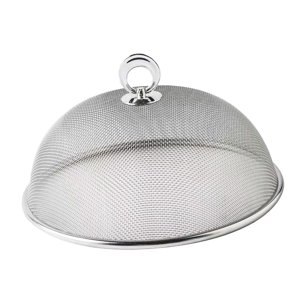 Magideal - Cubiertas Para Alimentos De Acero Inoxidable, Protección De Alimentos, Cubierta Redonda Contra Moscas De La Fruta, Cubierta Para Alimentos, Cubierta C , Los 35Cm