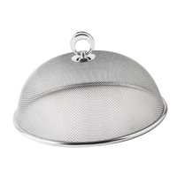 Magideal - Cubiertas Para Alimentos De Acero Inoxidable, Protección De Alimentos, Cubierta Redonda Contra Moscas De La Fruta, Cubierta Para Alimentos, Cubierta C , Los 35Cm