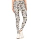 thumbnail image 1 of Leggings Largos con Estampado de Libélula y Banda Forrada Estilo Yoga, de Corte Ajustado y Cintura Alta con Banda., 1 of 5