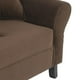 thumbnail image 4 of Sofa Lua 3C Felpa 20 Chocolate, 4 of 6