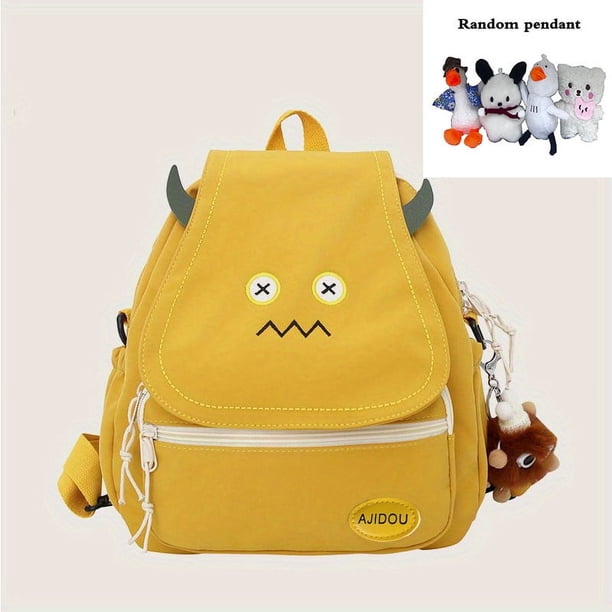 Boys Girls Mini Backpack Cartoon Crossbody Bag Dual-purpose Bag Cute Kindergarten School Bag