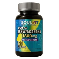 Soulvit - Ashwagandha Ksm-66 1800 Mg – Suplemento Alimenticio