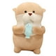 thumbnail image 1 of Nutria Animal relleno hogar decorativo nutria realista juguete de peluche acompañar juguete para dormir para niños niños niñas regalos de cumpleaños 21cm, 1 of 5