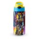 thumbnail image 1 of Justicia Joven Botella de Agua con Tapa Pop Top de Un Toque, Acero Inoxidable, a Prueba de Fugas, para Deportes, Botella Infantil azul 12 oz, 1 of 6