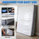 thumbnail image 2 of TICONN 2PK Plastic Mattress Bags for Moving, Waterproof Mattress Protector, 2 of 3