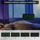 thumbnail image 3 of Reloj digital Peakeep con alarma a pilas para dormitorios, 3 of 7