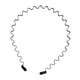 thumbnail image 5 of 2pcs Unisex Metal Spring Hairband Ondulado Sports Face Wash Hair Loop Diadema 02, 5 of 5