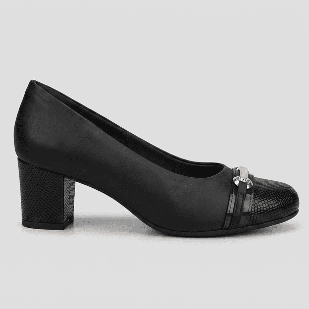 Zapato Mujer Negro/Dorado Laura Piccadilly