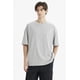thumbnail image 2 of Polera Hombre Oversize Gris Melange, 2 of 4