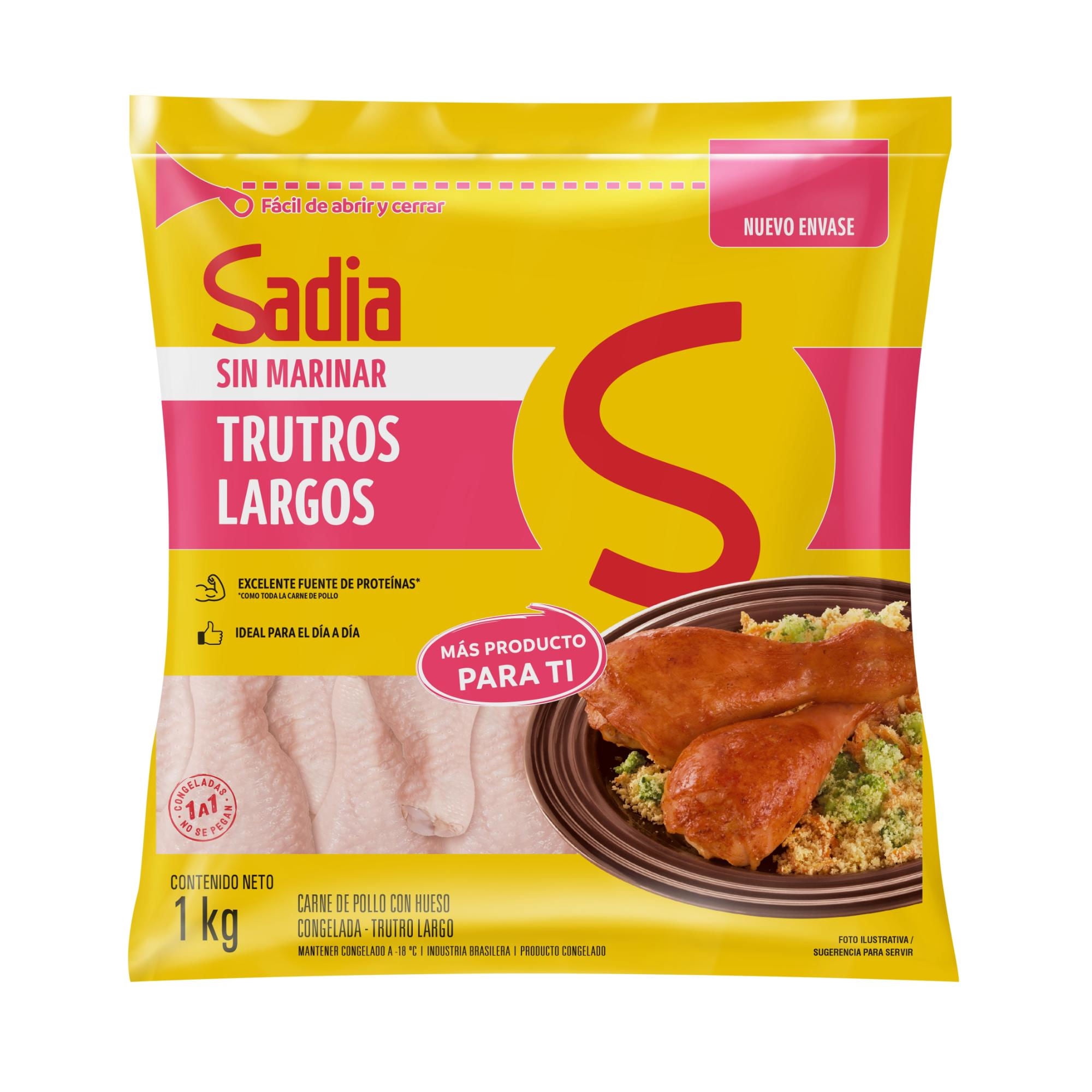 Pollo Trutro Largo Congelado 1 kg Sadia