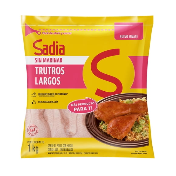 Pollo Trutro Largo Congelado, 1 kg