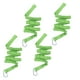 thumbnail image 1 of Kayak Paddle Lanyard Rod Leash Estirable en espiral para canotaje Rafting Retráctil de a 61 pulgadas Herramienta práctica Amplia aplicación , Verde 4 piezas, 1 of 5