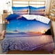 thumbnail image 2 of Summer Beach Ocean Waves Quilt Duvet Cover Set Comforter Cover Kids 3-Piece Bedding Set, 2 of 5