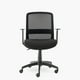 thumbnail image 1 of Silla Mesh Negro, 1 of 6