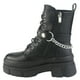 thumbnail image 2 of Botin Chalada Mujer Fley-3 Negro Casual, 2 of 7