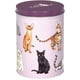 thumbnail image 1 of Contenedor de almacenamiento morado - I love cats (cats & dogs), 1 of 2