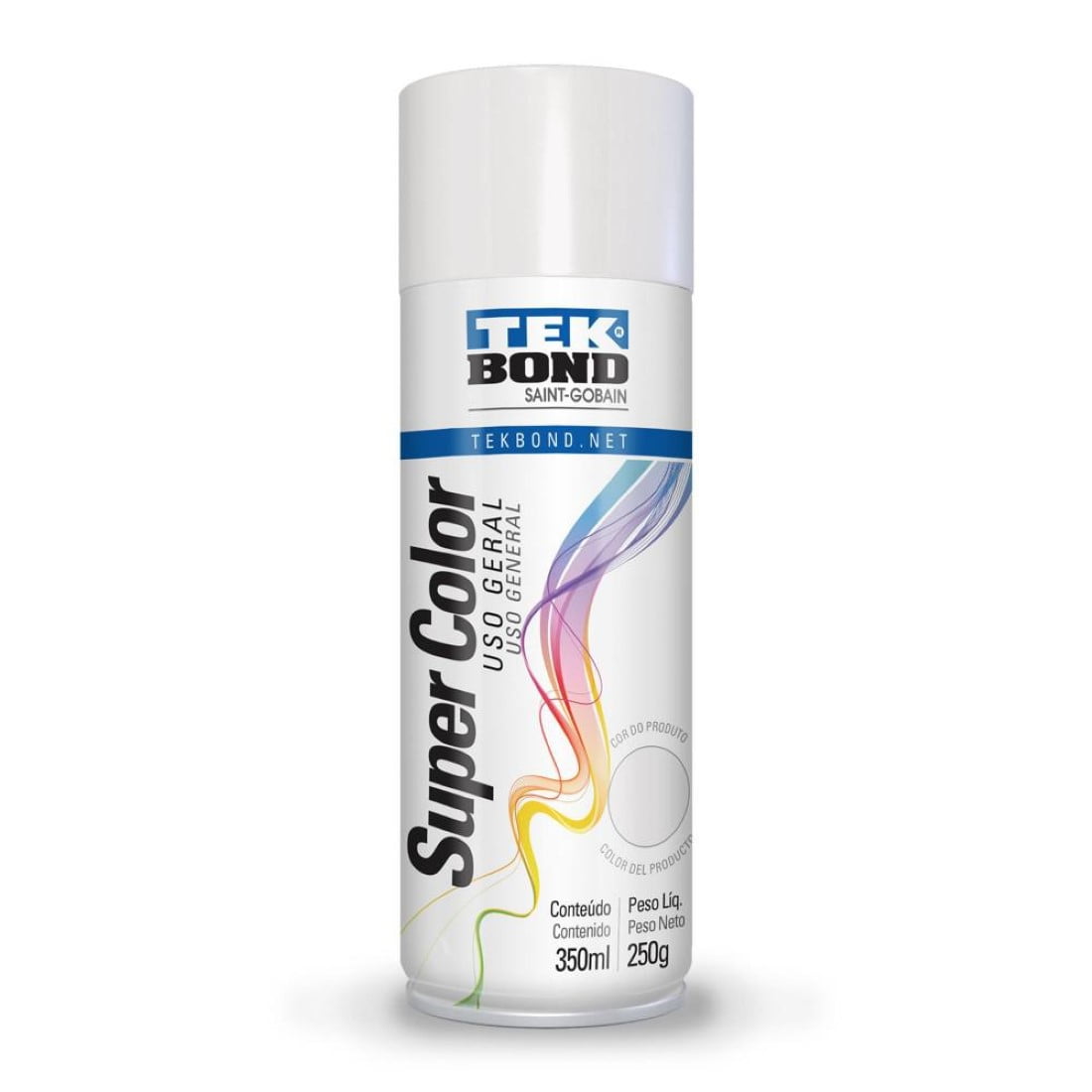 Tekbond - Pintura Acrilica Aerosol 350ml Uso General Hielo