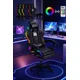thumbnail image 3 of Silla Gamer Rgb Profesional Reclinable Con Luz Variable Color Negro Material Del Tapizado Pvc, 3 of 7