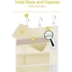 thumbnail image 3 of Organizador Puerta TAHAVICE 5 Bolsillos 10 Mallas Beige 140cm, 3 of 3