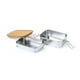thumbnail image 2 of Contenedor Tupper Hermético Doble Acero Inox. Bambú Vinckers 940 Ml, 2 of 3