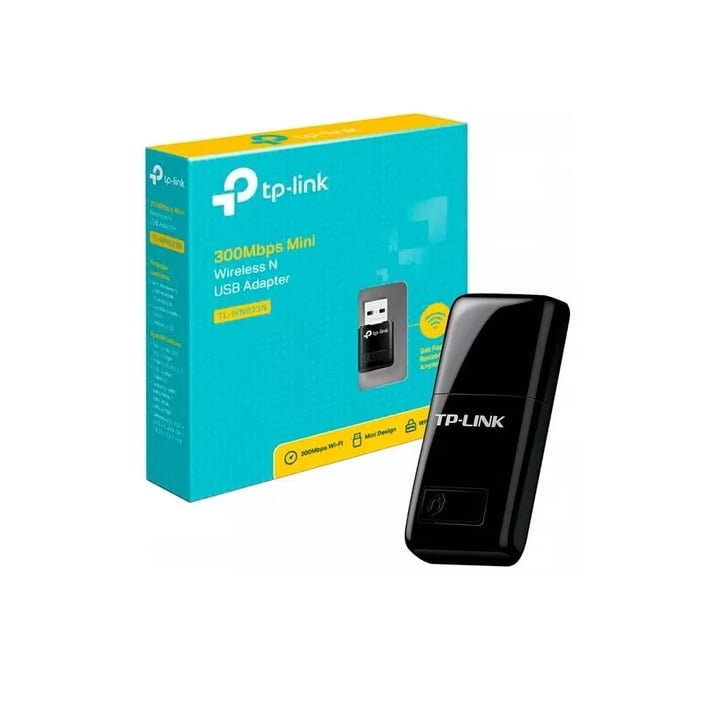 Tplink - Adaptador Mini Wifi 300 Mbps
