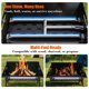thumbnail image 3 of Parrilla de camping QuliMetal plegable para carbón, leña y gas, 3 of 9