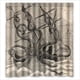 thumbnail image 1 of Cortina de ducha con diseño de pulpo vintage, divertida y con ganchos, tamaño 66 x 72 pulgadas, 1 of 3
