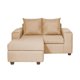 thumbnail image 1 of Sillón Modular 2.1 Kahlo Tela Cafe Claro, 1 of 2