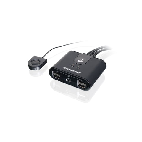 Hub De Conmutación De Periféricos Iogear Usb 2.0 4X4 Gus404