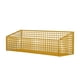 thumbnail image 1 of Cesta Colgante de Pared Almacenamiento Metálico para Frutas Verduras Condimentos Juguetes Organizador Resistente para Cocina Baño Lavandería Apta para Oro S, 1 of 5