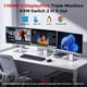 thumbnail image 2 of Switch KVM UGREEN para 3 monitores y 2 PCs, 8K@60Hz, USB 3.0, 2 of 8