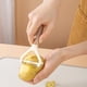 thumbnail image 4 of 1pc Two-color Handle Stainless Steel Peeler For Home Kitchen, Vegetable And Fruit, Potato Peeling, 4 of 4