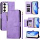 thumbnail image 5 of Funda Billetera Cremallera para Samsung Galaxy S23 5G con Porta Tarjetas, Soporte y Correa Morado, 5 of 5