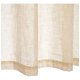 thumbnail image 5 of Cortina 2 Paños Velo Textura Lino Natural Beige, 5 of 6