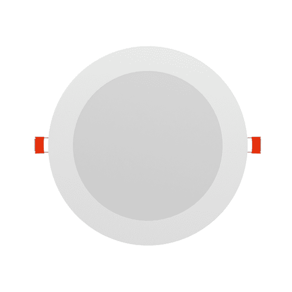 Plafón LED Embutido Redondo 6W Luz Fría