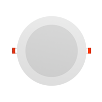 Lumex - Plafón Led Embutido Redondo 6W Luz Fría