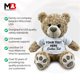 thumbnail image 4 of Oso de Peluche Messenger Bear 36 cm Regalo Personalizado, 4 of 6