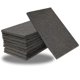 thumbnail image 1 of Almohadillas de desbaste Tonmt paquete de 10, 15 x 23 cm, grano 800, gris, 1 of 8