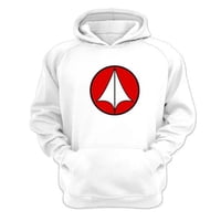 Genérico - Polerón Canguro Robotech Blanco Talla S Unisex