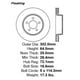thumbnail image 2 of Disco Freno para auto Jeep Liberty 2008-2013 Delantero, 2 of 3