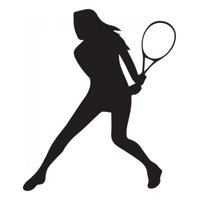 Rienda Libre Graphics - Decomural Female Tennis Player Sports Pack Ws-33157
