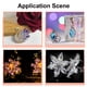 thumbnail image 4 of 100 piezas de tallos de alambre floral blanco, flexible, 1.2mm, 16 Gauge, alambre de florista para flores artificiales, 4 of 5