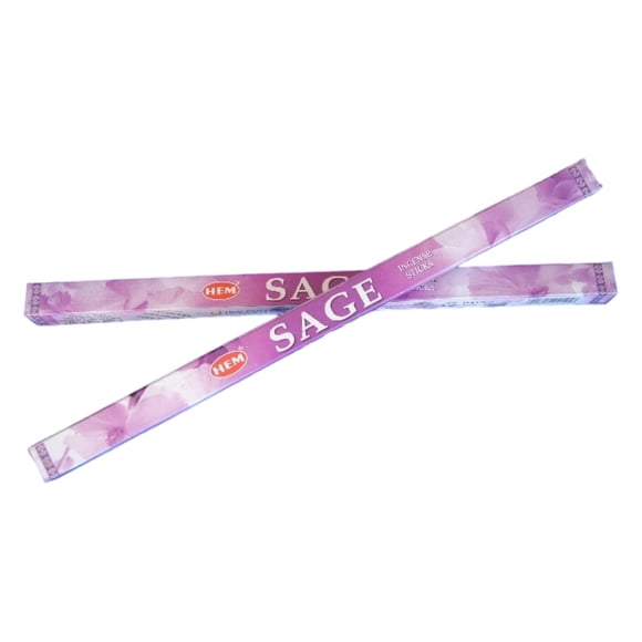 Varillas de incienso Feng Shui Import con aroma a salvia, 16 varillas