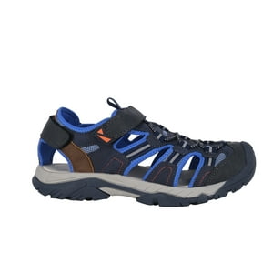 Sandalia Flowers Azul Uns