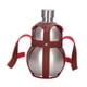 thumbnail image 2 of Hip Flask Wine Pot Botella De Calabaza De Gran Capacidad Para Regalo Al Aire Libre 2.5L Plata, 2 of 3