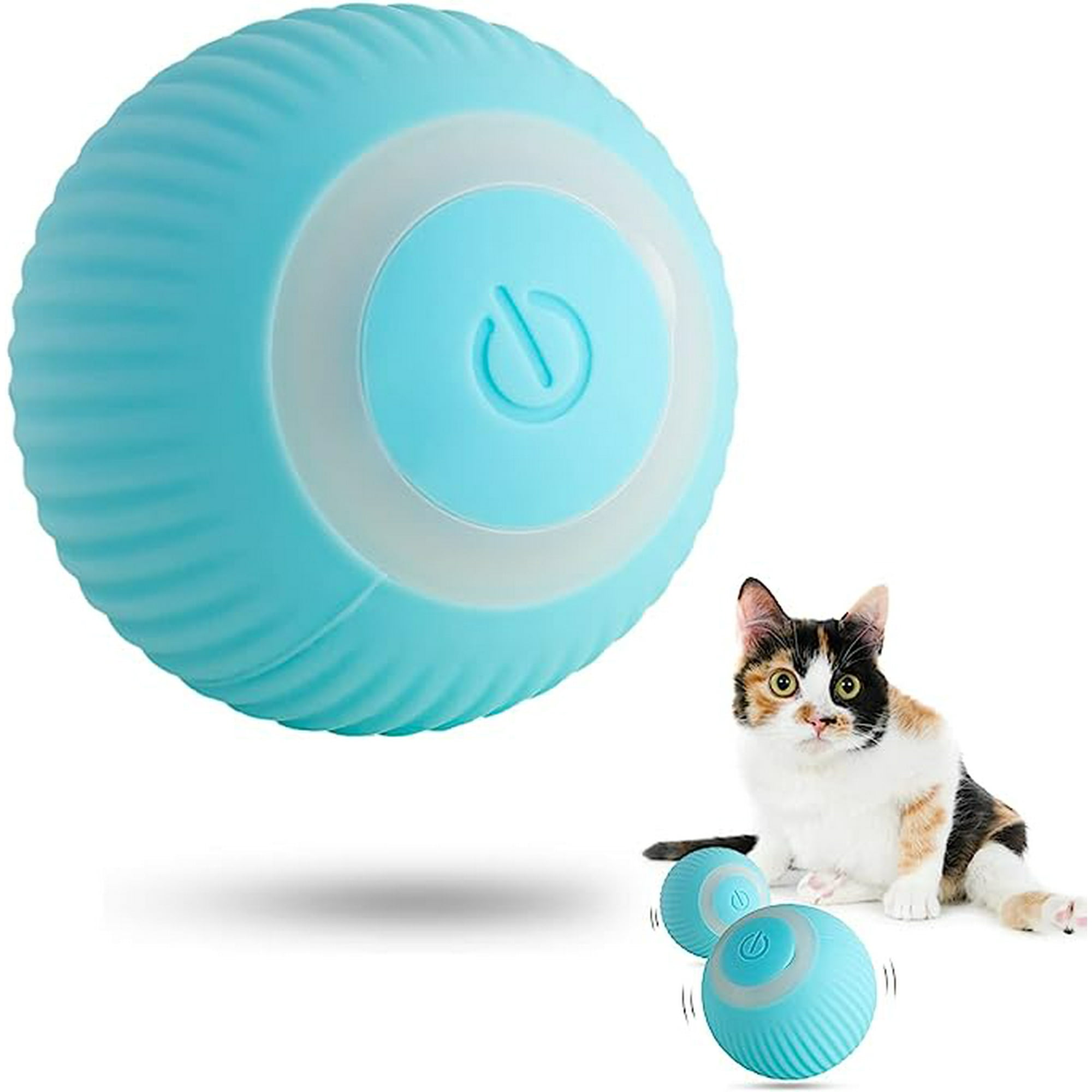 Tropika - Pelota Para Gatos Inteligente - Celeste