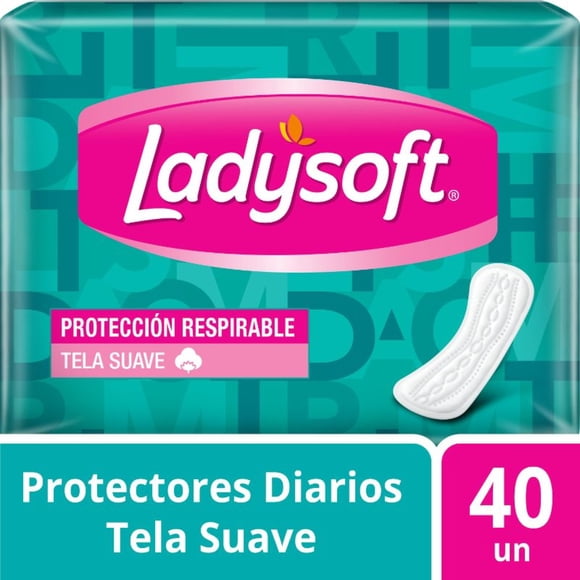 Protector Diario Tela Suave, 40 Un